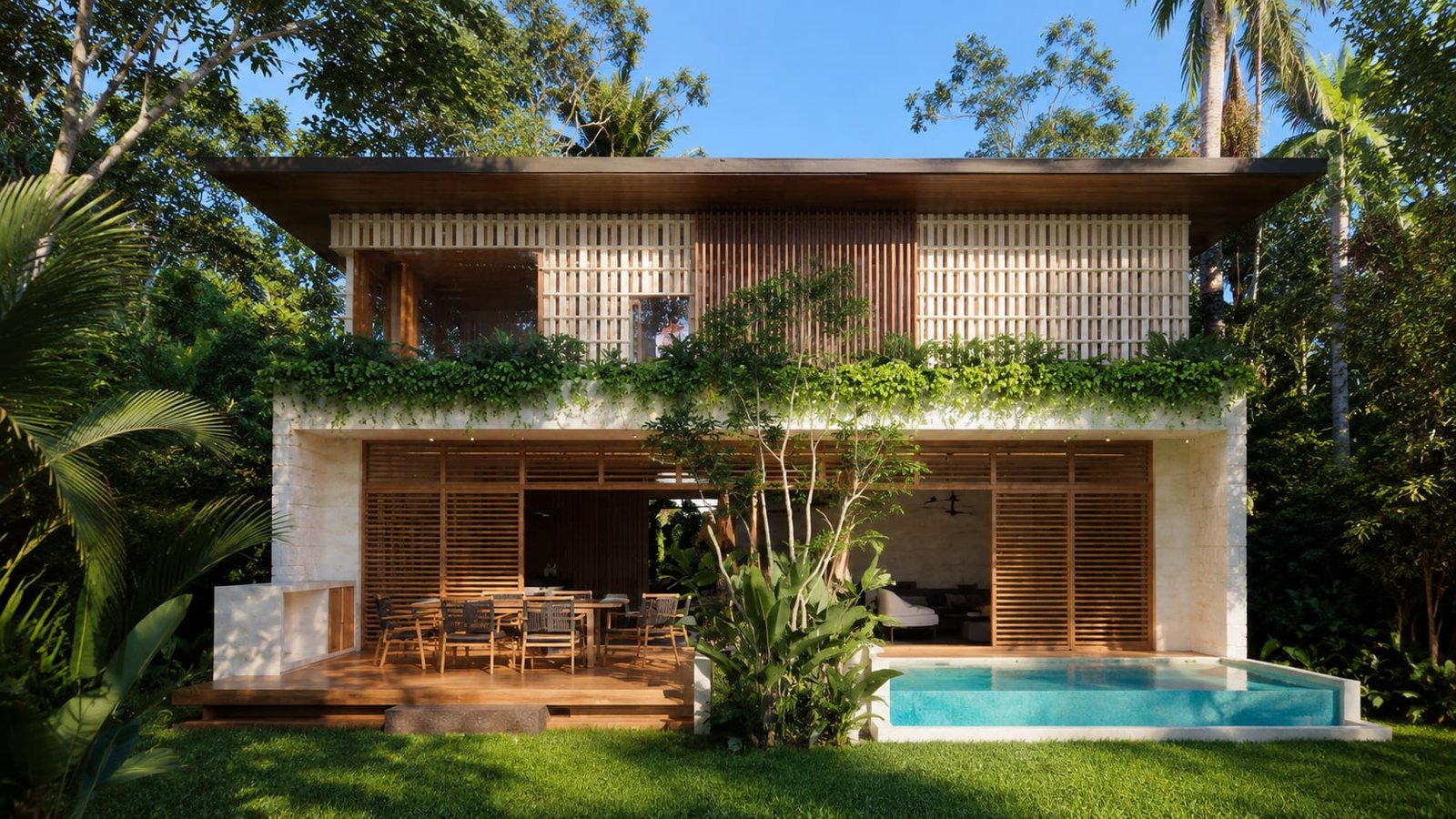 Casa Puerto Morelos — render 1
